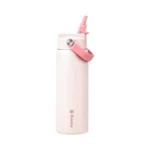 Kewixy 24 Oz Insulated Water Bottle, Easy Slide Lid, Leak