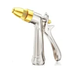 Esow Garden Hose Nozzle, 100% Heavy Duty Metal Spray Gun