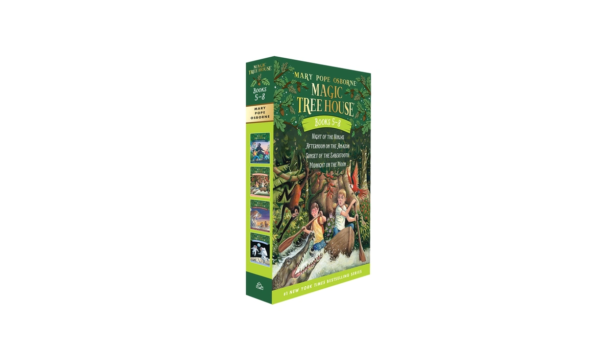 Magic Tree House Books 5-8 Boxed Set: Night Of The