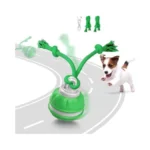 Muhhiba Interactive Dog Toys Rolling Ball For Puppy/small Dogs (green)