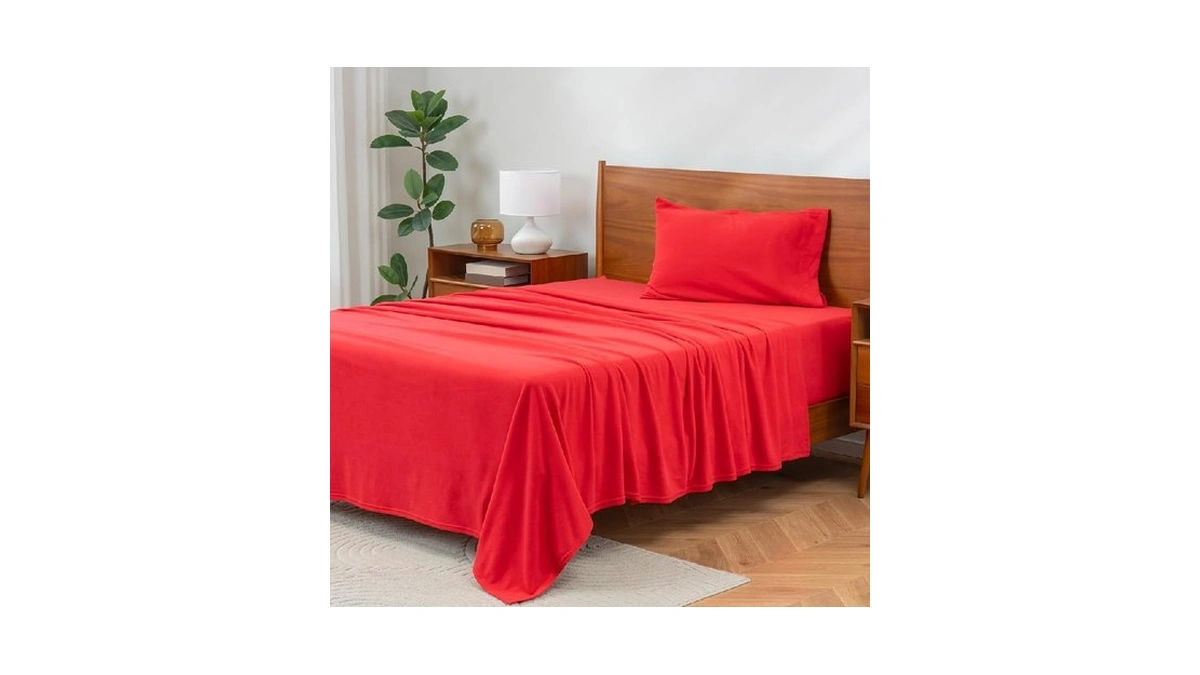 Berkshire Blanket Luxury Soft Microfleece Twin Sheet Set, Warm And