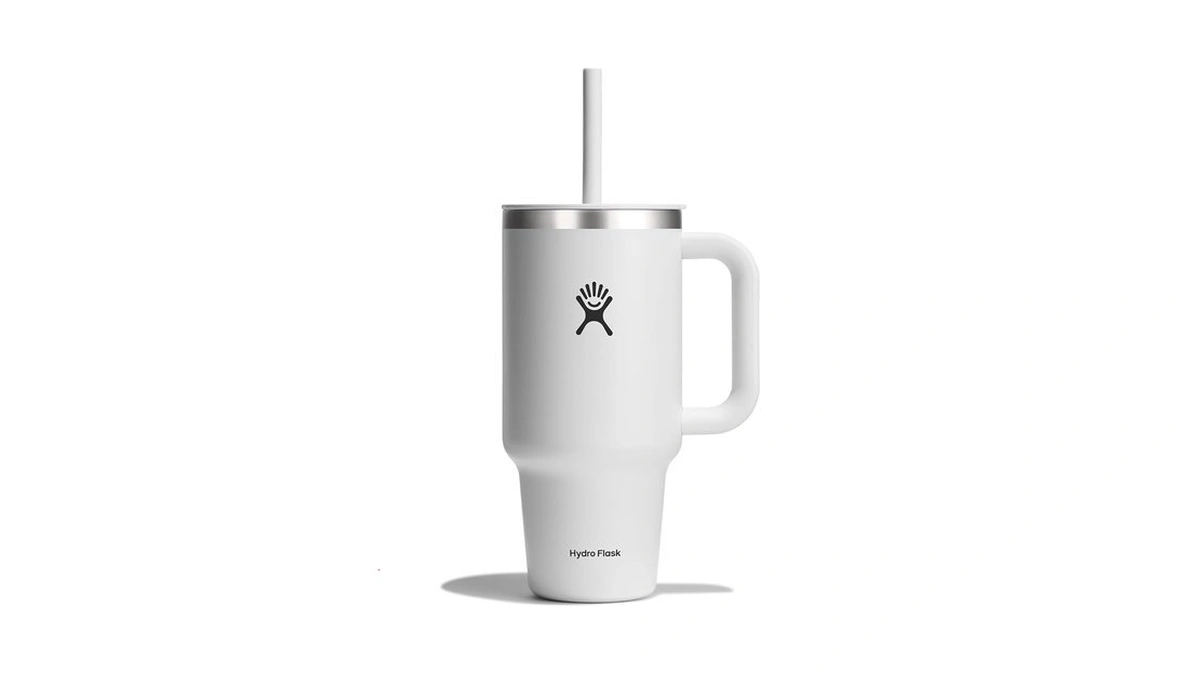 Hydro Flask 32 Oz Travel Tumbler With Handle, Lid And