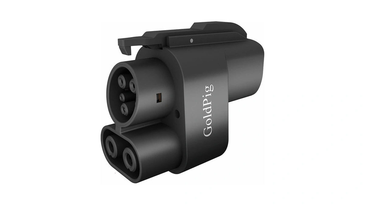 Goldpig Nacs To Ccs Adapter Tesla Supercharger Adapter, [500a Max,