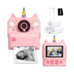 Instant Print Camera For Kids - Christmas Birthday Gift Toy