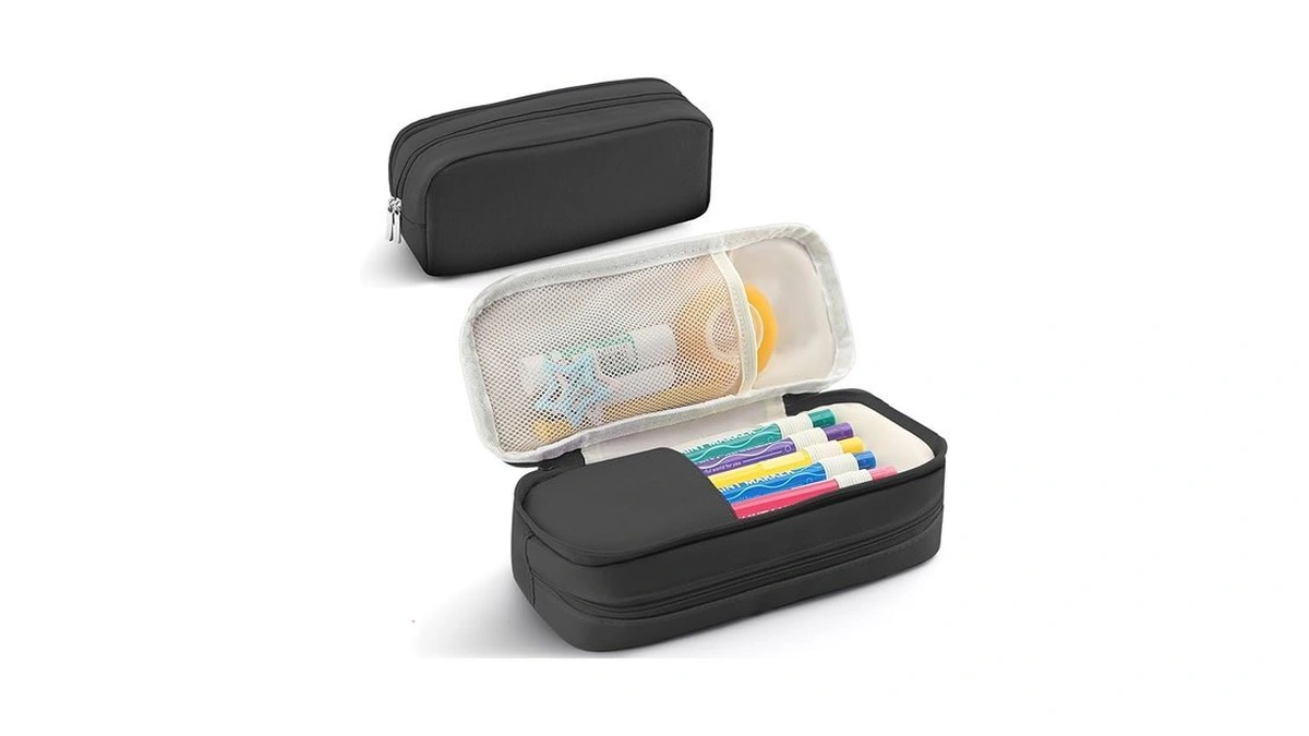 Hohom Pencil Case Large Capacity Pencil Pouch Holder Box Marker