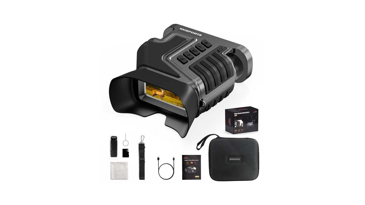 Wosports 4k Night Vision Goggles – Up To 80x Total