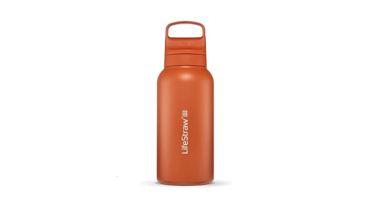 Lifestraw Go Series — Insulated Stainless Steel Water Filter Bottle