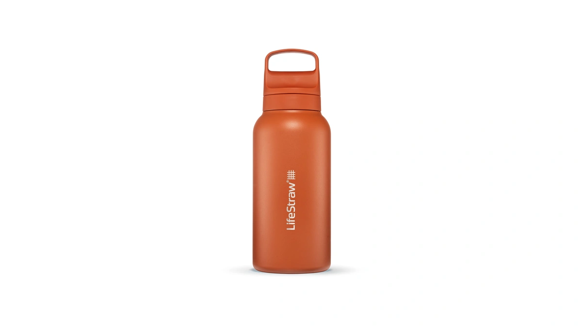 Lifestraw Go Series — Insulated Stainless Steel Water Filter Bottle