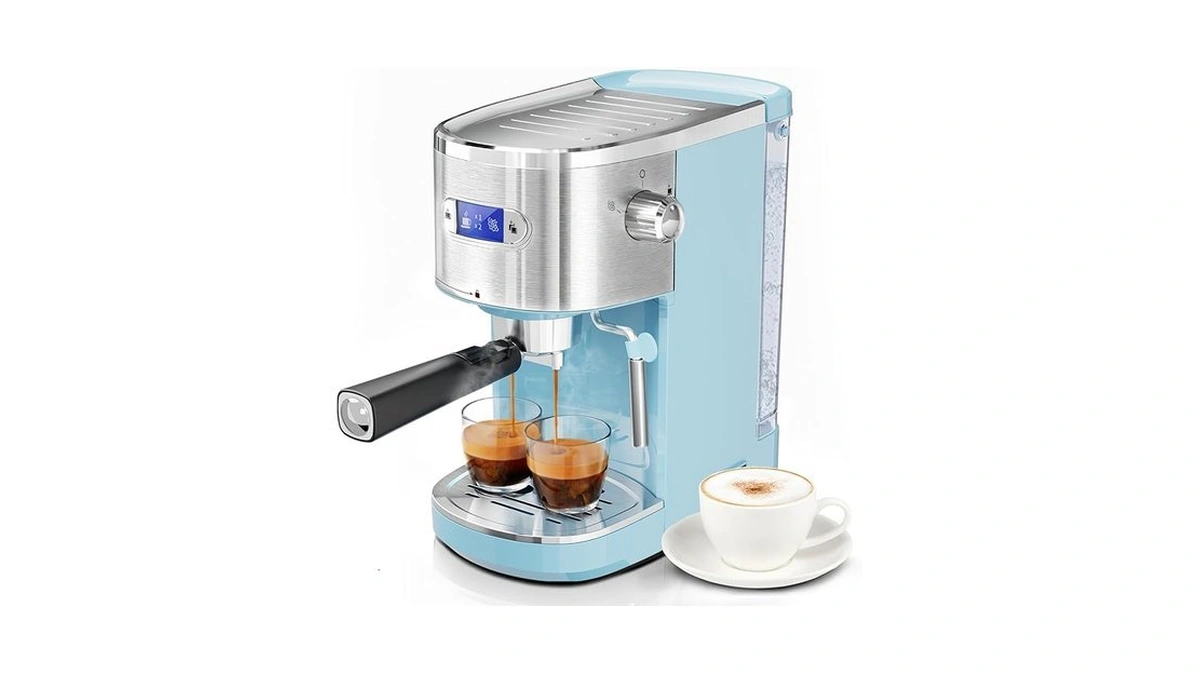 20 Bar Espresso Machine Semi-automatic, Professional Coffee Maker With Milk