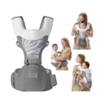 Baby Carrier Newborn To Toddler With Hip Seat, Multifunction Baby