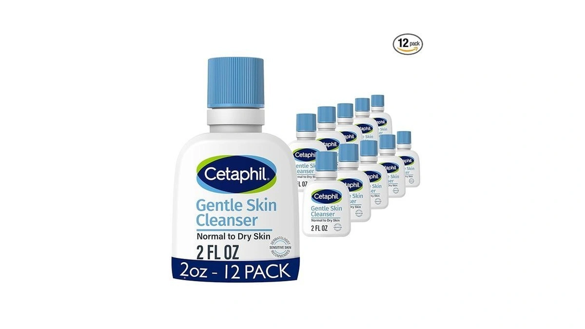 Cetaphil Face Wash, Hydrating Gentle Skin Cleanser For Dry To