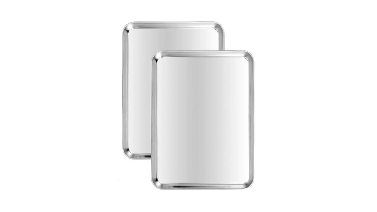 Aluminium Alloy Baking & Cookie Sheets, Heavy-duty Baking Pans, Cooking