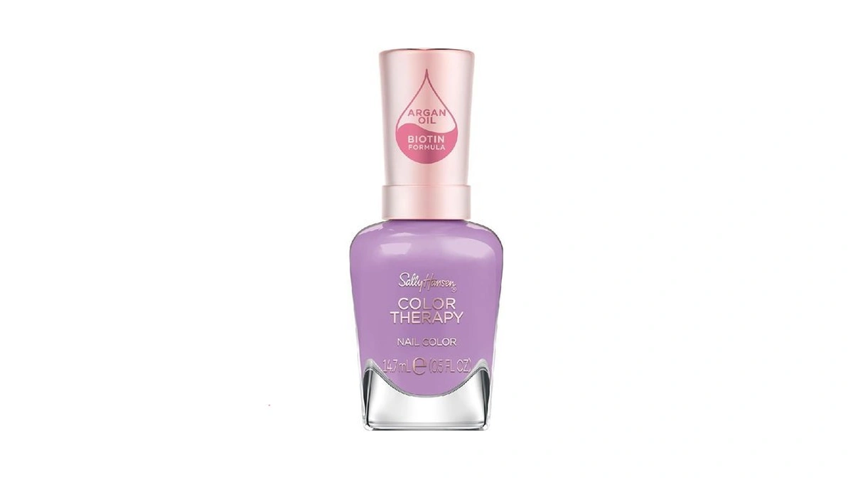 Sally Hansen Color Therapy Nail Polish | Biotin, Argan Oil,