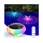 Askyli Floating Pool Lights, Ip68 Waterproof Solar Pool Lights That
