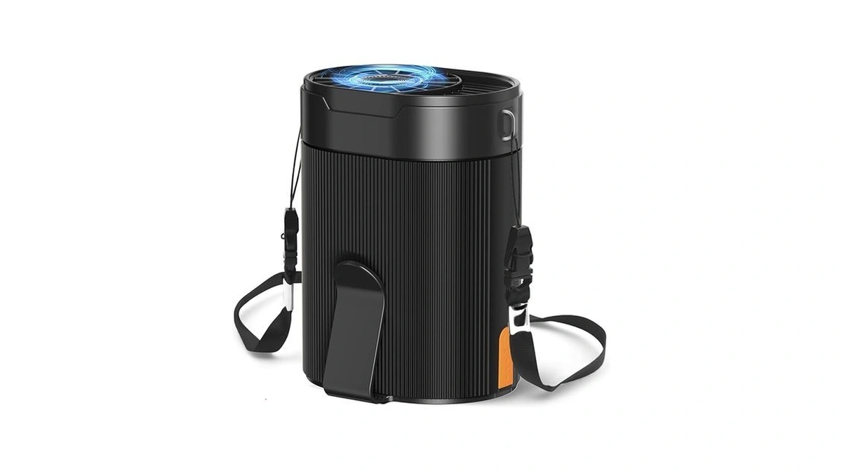 Cozome Portable Waist Fan, Rechargeable 3000mah Battery, 25h Runtime, 6600rpm