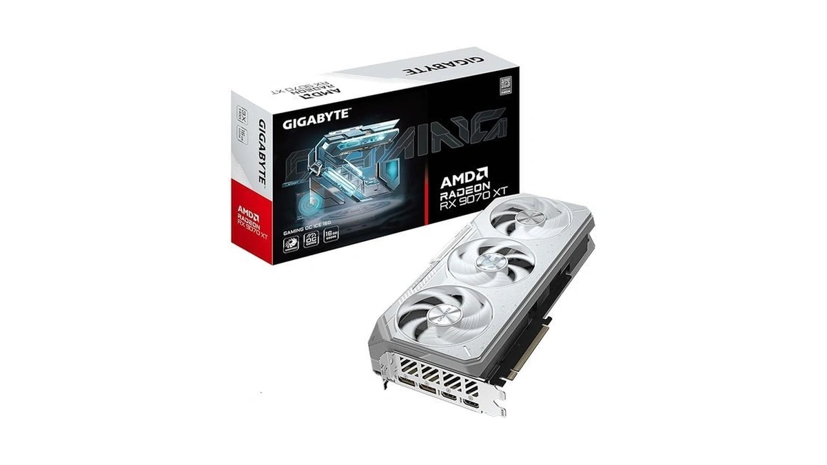 Gigabyte Radeon™ Rx 9070 Xt Gaming Oc Ice 16g Graphics