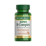 Nature's Bounty Super B Complex Vitamins With Vitamin C &