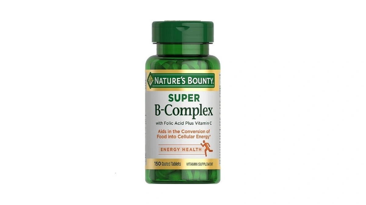 Nature's Bounty Super B Complex Vitamins With Vitamin C &