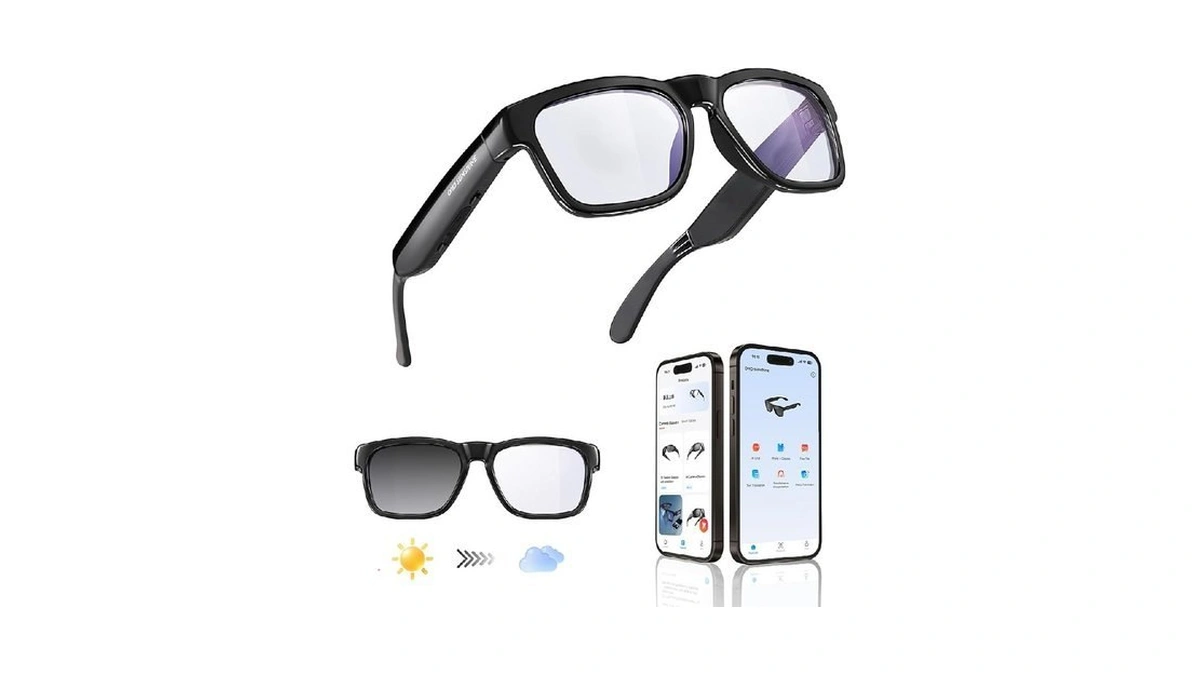 Oho Sunshsine Ai Glasses, Bluetooth Audio Sunglasses With 10h Playtime,