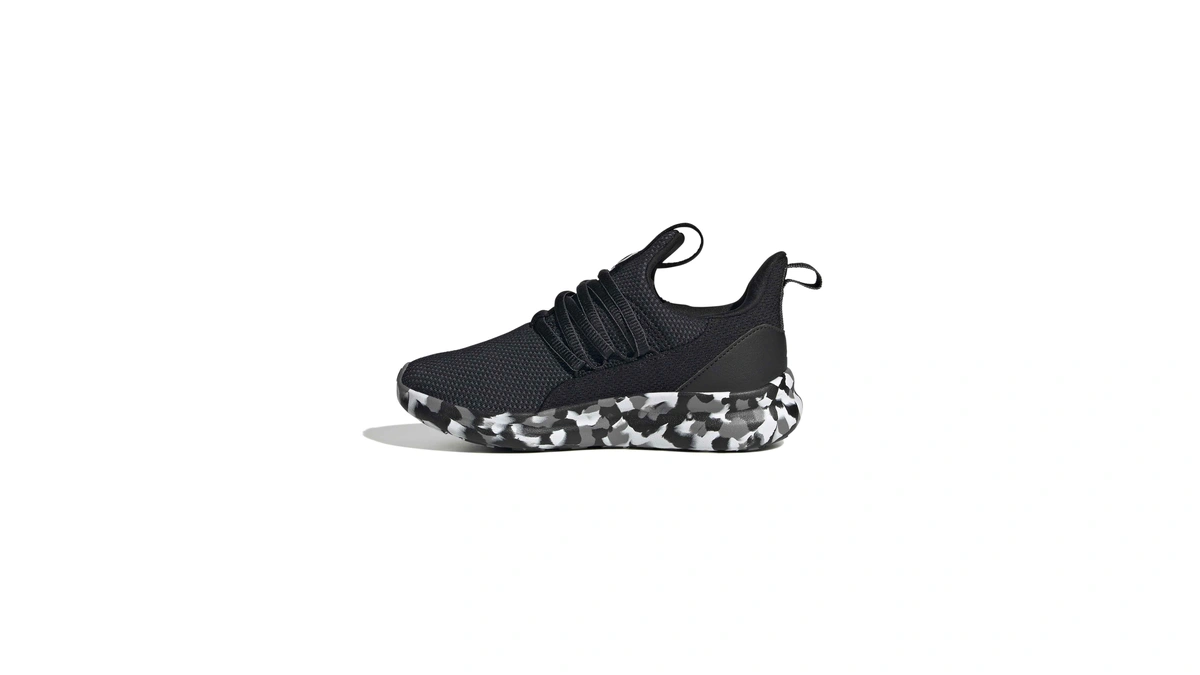 Adidas Unisex-kids Lite Racer Adapt 7.0, Black/black/grey, 4.5