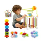 Fyxttalor Montessori Toys For Toddlers 18 Months+, 16pcs Baby Activity