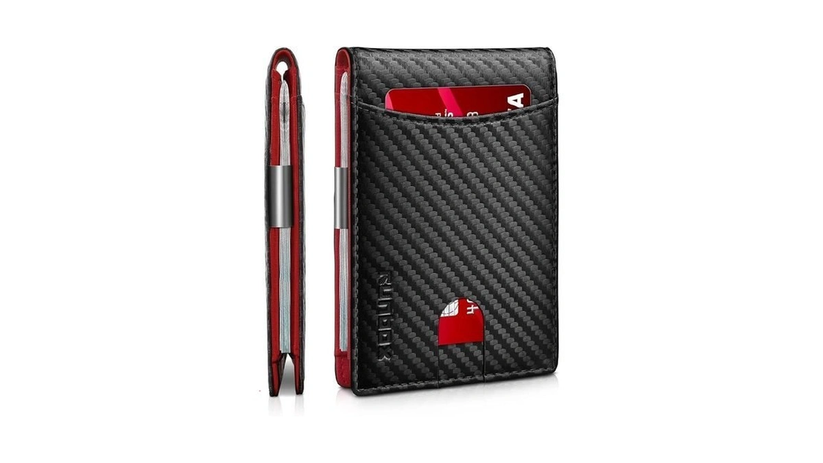 Runbox Slim Money Clip Wallets For Men And Teen Boys