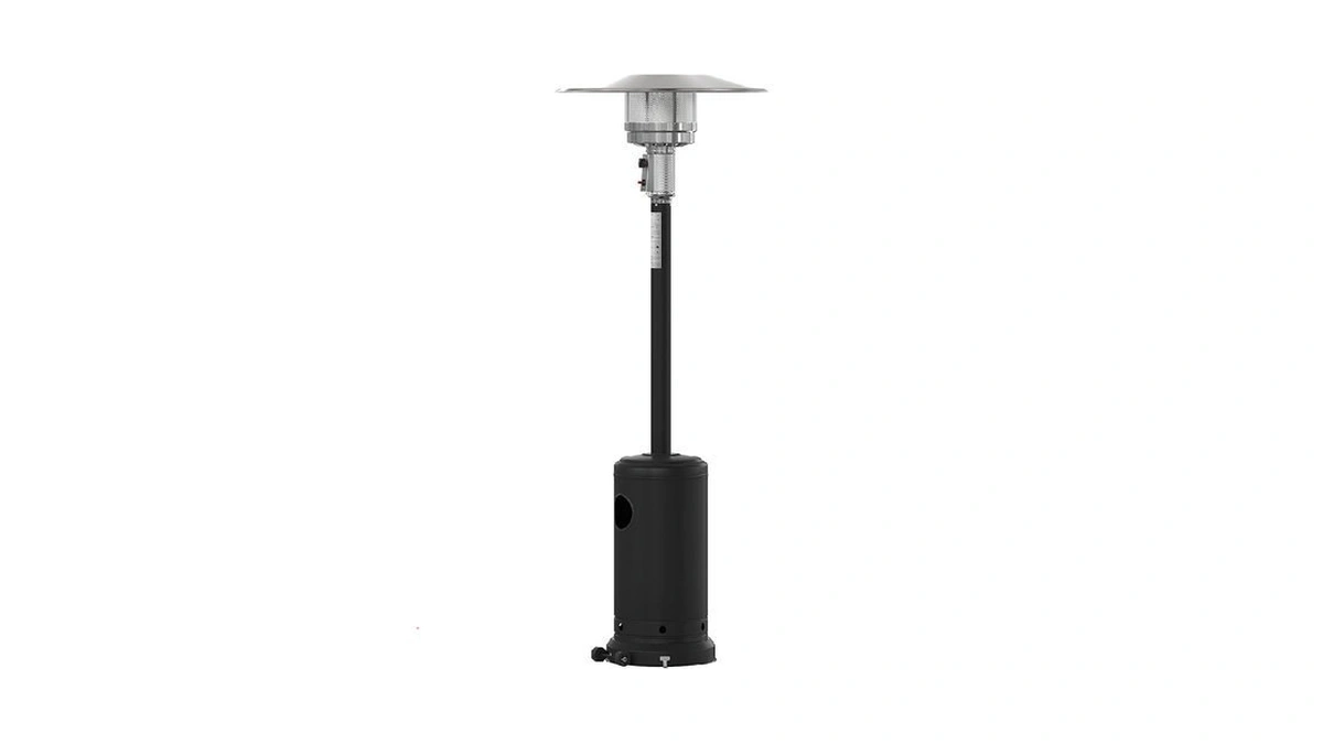 Flash Furniture Sol Patio Outdoor Heating-black Stainless Steel 40,000 Btu
