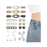 Molirex 10 Set Waist Cincher Clip Pant Waist Tightener Star