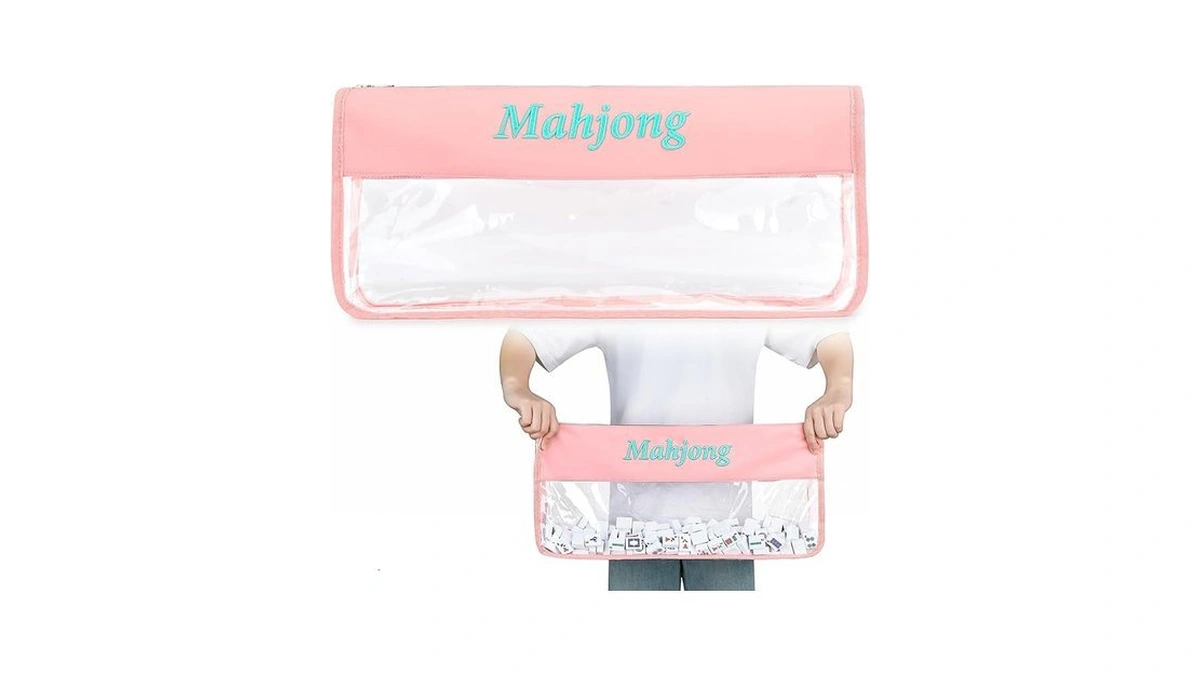 1 Pcs American Mahjong Tile Bag - Empty Mahjong Tiles