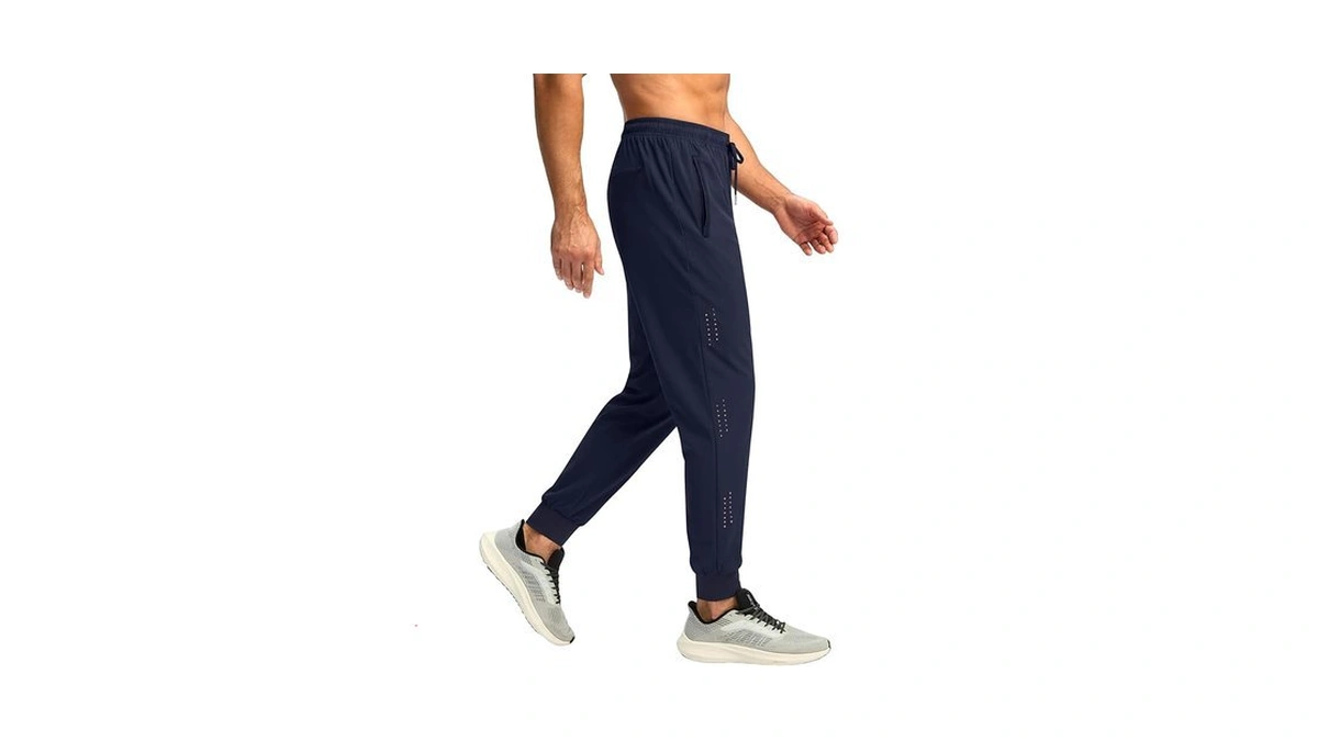 Auxo Men Joggers Pants Gym Workout Sweat Pants Lightweight Sweatpants