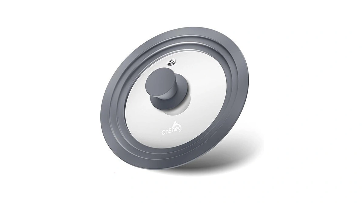 Cnsneg Universal Lids For Pots, Pans And Skillets, 7", 8"