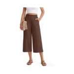 G4free Ladies Capris Light Weight Quick Dry Summer Pants Women