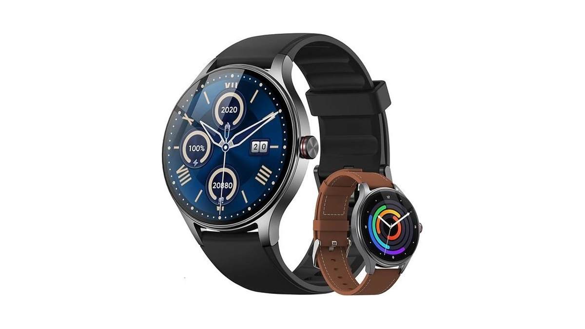 Smart Watch For Men Android Iphone [2 Bands], 1.27'' Hd