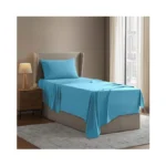 Nestl Twin Bed Sheet Set - Bright Blue - Instantly