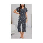 Marvmys Womens Short Sleeve Pj Sets With Pockets V Neck