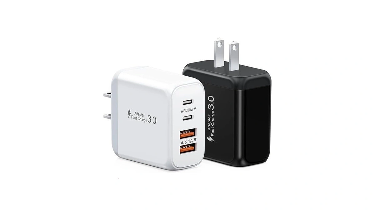40w Usb C Charger Block, 2 Pack 4-ports Type C