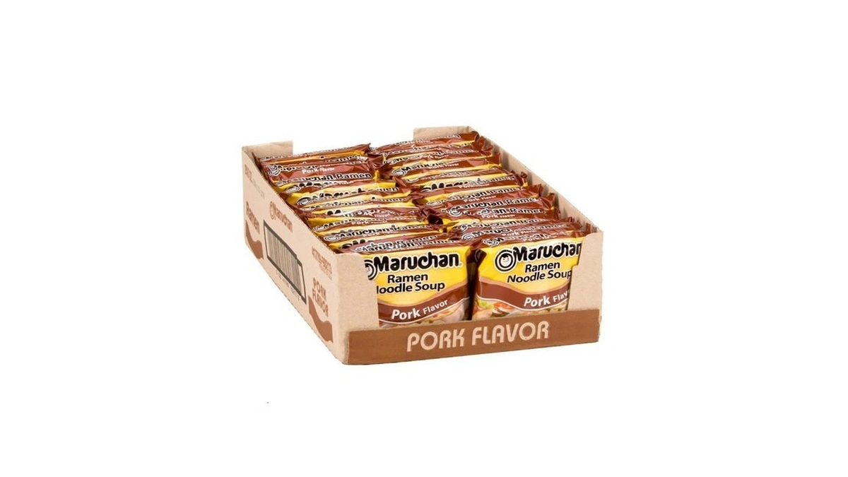 Maruchan Ramen Noodle Soup, Pork Flavor – Japanese-style Instant Noodles,