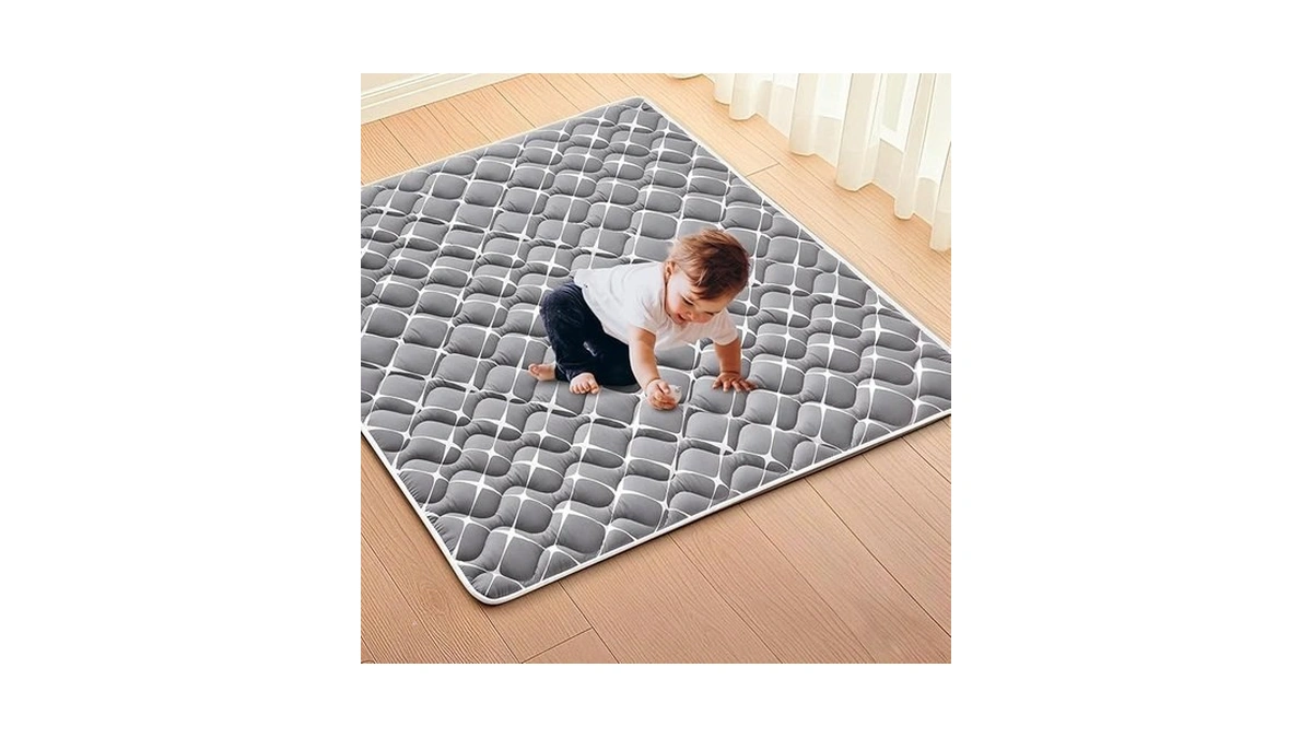 High-density Foam Baby Play Mat, 47x47 Inches Thicken One-piece Comfortable
