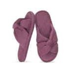Ipsae House Slippers For Woman Memory Foam Open Toe Slippers