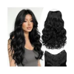 Handaoyou Clip In Hair Extensions 20 Inch With U-shape Lace