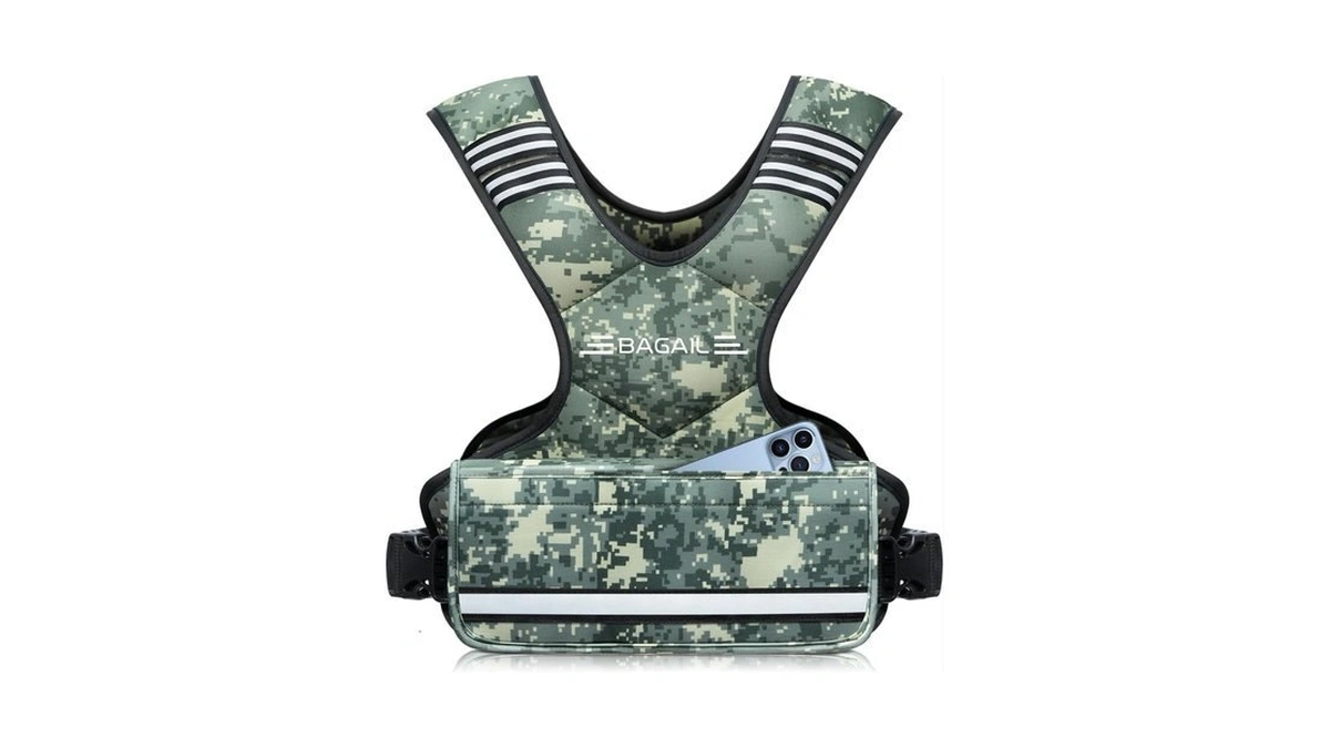 Bagail Adjustable Weighted Vest For Women 4-10lb, Comfortable U-neck Rucking