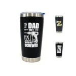 Fathers Day Gift For Dad Funny Coffee Tumbler Gifts For