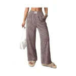Evaless Women's Striped Pants Spring Summer 2026 Comfy Pajama Pants