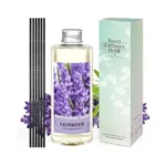 Strn Lavender Essential Oil Reed Diffuser Refill 200ml Long-lasting Aromatherapy,