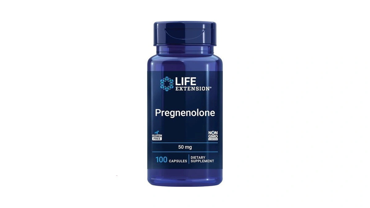 Life Extension Pregnenolone, Neurohormone, Promotes Memory Health And Brain Plasticity,