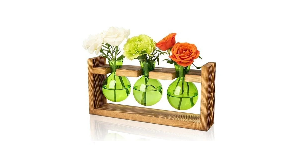 Xxxflower Glass Plant Terrarium Propagation Station, Gifts For Mom Plant