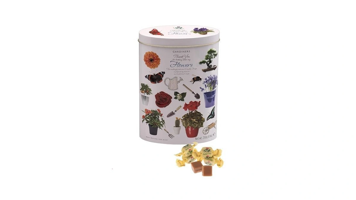 Gardiners Of Scotland Handmade Fudge, Thank You Flowers Vanilla Fudge