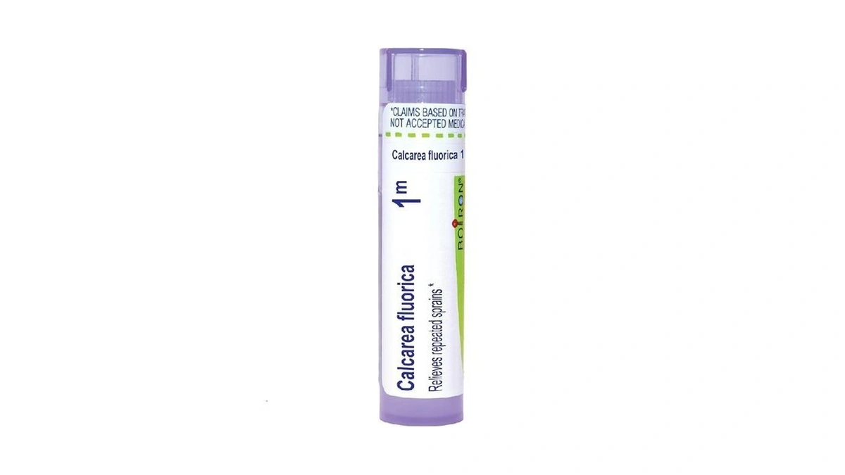 Boiron Calcarea Fluorica 1m For Repeated Sprains - 80 Pellets
