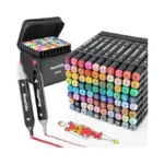 Amazon code: Homfilix Alcohol Markers, 80 Colors Dual