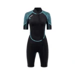 Shorty Wetsuit For Women 3mm - Neoprene Diving Suit Front